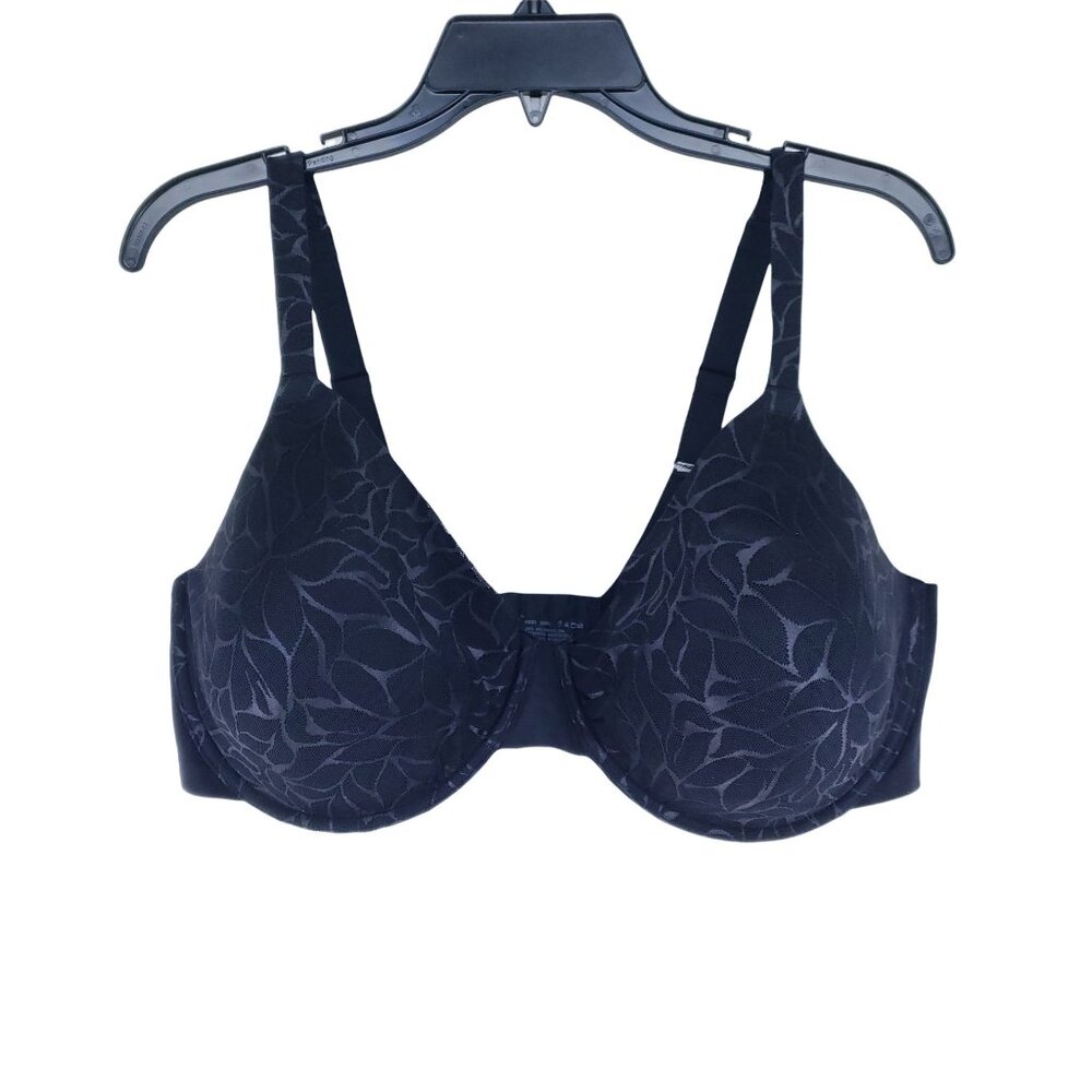 Bali Bra Size 42DD Black Beauty Lift No Show Underwire